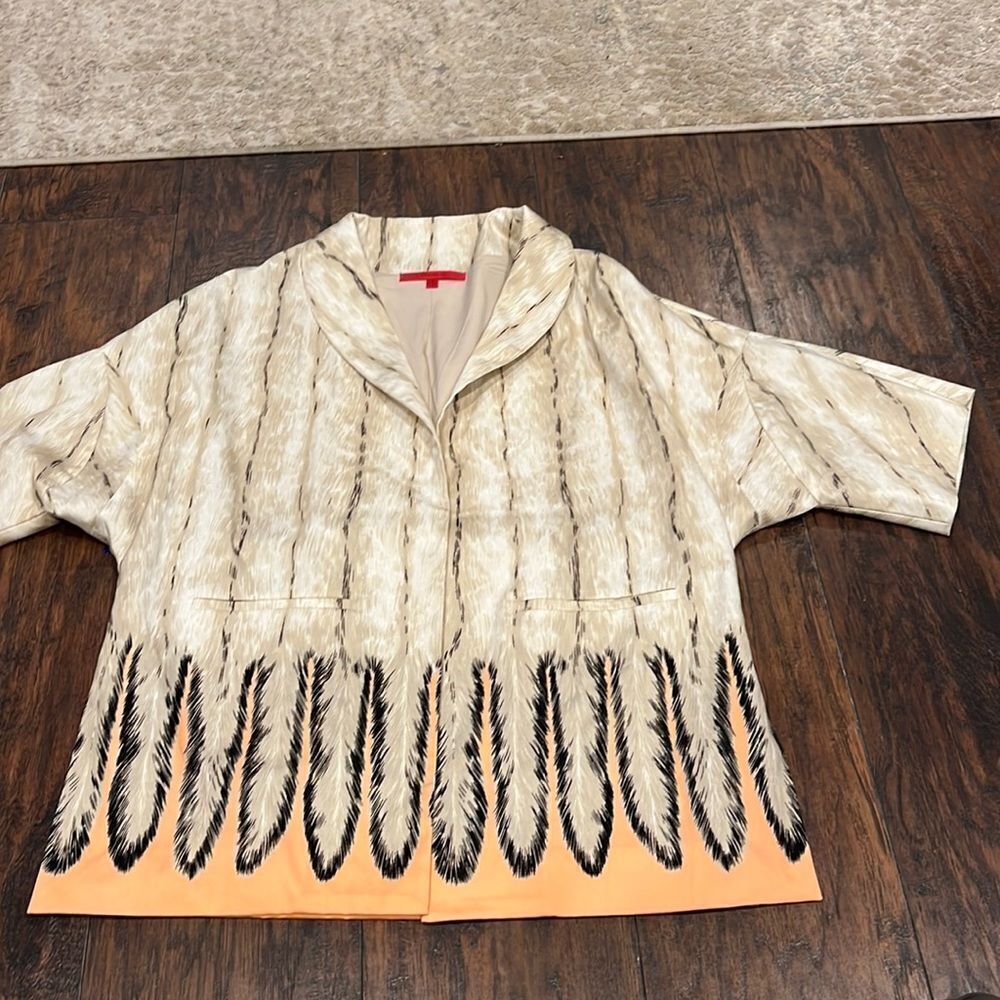 Shamask Size 1 Women’s Size 6 Open Front Cotton B… - image 1